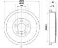 Brzdov buben HELLA PAGID ‐ HPG 8DT 355 303-081