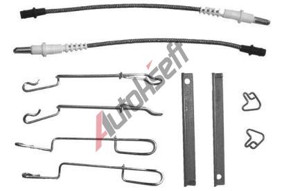 HELLA PAGID Sada psluenstv obloen kotouov brzdy HPG 8DZ 355 203-011, 8DZ 355 203-011