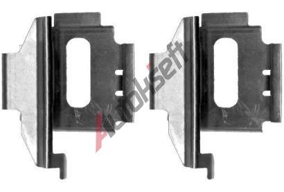 HELLA PAGID Sada psluenstv obloen kotouov brzdy HPG 8DZ 355 203-031, 8DZ 355 203-031