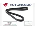 HUTCHINSON Ozuben klnov emen Poly-V ‐ HTN 1530 K 6