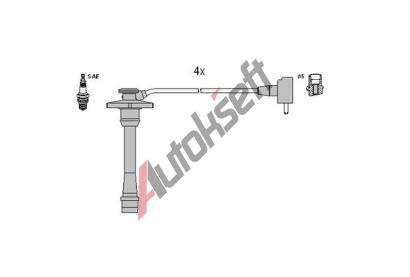 HCO Sada kabel pro zapalovn HUC 134132, 134132