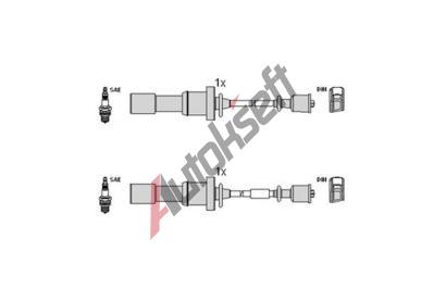 HCO Sada kabel pro zapalovn Hueco HUC 134376, 134376
