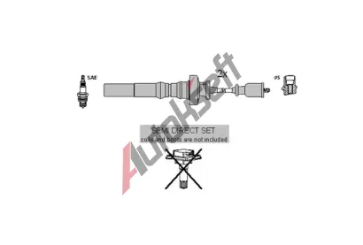 HCO Sada kabel pro zapalovn Hueco HUC 134619, 134619