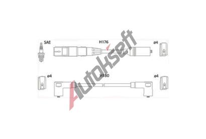 HCO Sada kabel pro zapalovn Hueco HUC 134766, 134766