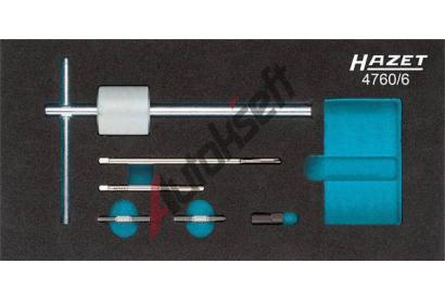 HAZET Sada stahováku konektoru žhavicí svíčky Safety-Insert-System, SmartCase HZT 4760/6, 4760/6 HAZET Sada stahováku konektoru žhavicí svíčky Safety-Insert-System, SmartCase HZT 4760/6, 4760/6
