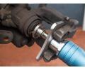 HAZET Sada nad pro obnovu pstu tmene kotouov brzdy Brake piston readjusting tool set pneumatic HZT 4970P-1/4, 4970P-1/4