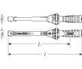 HAZET Momentov kl Torque wrench HZT 5290-3CT, 5290-3CT