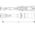 HAZET Momentov kl HZT 6110-1CT, 6110-1CT