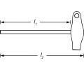 HAZET tyhran-nstr.chyt Spin type speeder with T-handle HZT 866-10, 866-10