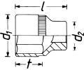 HAZET Sada estihelnkovch nstrek TORX HZT 880LG-E14, 880LG-E14