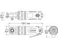 HAZET Rnov roubovk (stlaen vzduch) HZT 9021SR-1, 9021SR-1