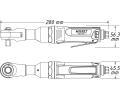 HAZET Rnov roubovk (stlaen vzduch) HZT 9022SR-1, 9022SR-1