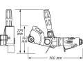 HAZET Multi-bruska (stlaen vzduch) HZT 9033N-6, 9033N-6