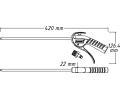 HAZET Vzduchov pistole HZT 9040P-2, 9040P-2