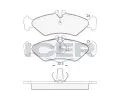 ICER Sada brzdovch destiek - kotouov brzda ‐ IC 141102-046