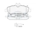 ICER Sada brzdovch destiek - kotouov brzda ‐ IC 141787-204