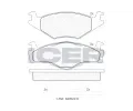 ICER Sada brzdovch destiek - kotouov brzda ‐ IC 180460