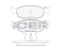 ICER Sada brzdovch destiek - kotouov brzda ‐ IC 180543