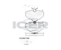 Sada brzdovch destiek ICER ‐ IC 181052-700