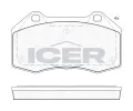 ICER Sada brzdovch destiek - kotouov brzda ‐ IC 181679