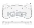 ICER Sada brzdovch destiek ‐ IC 182070