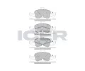Sada brzdovch destiek ICER ‐ IC 182233