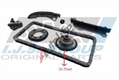 IJS GROUP Sada rozvodového řetězu IJS 40-1009FK, 40-1009FK IJS GROUP Sada rozvodového řetězu IJS 40-1009FK, 40-1009FK