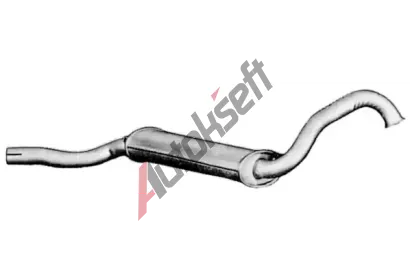 IMASAF Střední tlumič výfuku IMS 13.51.06, 13.51.06  IMASAF Střední tlumič výfuku IMS 13.51.06, 13.51.06