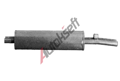 IMASAF Zadní tlumič výfuku IMS 48.40.07, 48.40.07 IMASAF Zadní tlumič výfuku IMS 48.40.07, 48.40.07