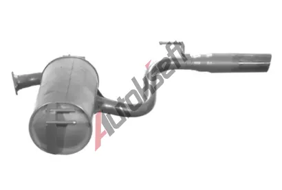 IMASAF Zadní tlumič výfuku IMS TO.33.07, TO.33.07 IMASAF Zadní tlumič výfuku IMS TO.33.07, TO.33.07