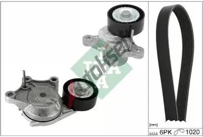 INA Sada dr�kov�ch kl�nov�ch �emen� IN 529057810, 529 0578 10