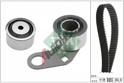 INA Sada ozuben� rozvodov�ho �emenu IN 530073210, 530 0732 10