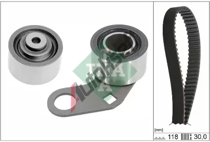 INA Sada ozuben� rozvodov�ho �emenu IN 530073310, 530 0733 10