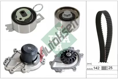 INA Vodní pumpa - sada ozubeného řemene IN 530084030, 530 0840 30 INA Vodní pumpa - sada ozubeného řemene IN 530084030, 530 0840 30