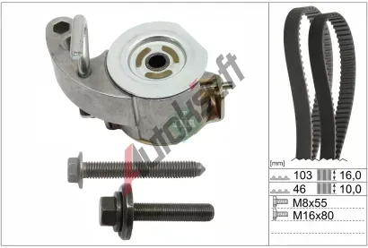 INA Sada ozuben� rozvodov�ho �emenu IN 530094510, 530 0945 10