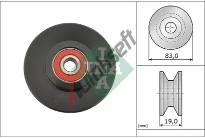 INA Napínací kladka klínového řemenu IN 531093910, 531 0939 10 INA Napínací kladka klínového řemenu IN 531093910, 531 0939 10