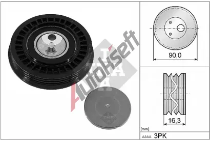 INA Nap�nac� kladka dr�kov�ho kl�nov�ho �emenu IN 531100510, 531 1005 10