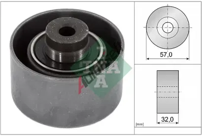 INA Vratná/vodící kladka - ozubený řemen IN 532014210, 532 0142 10 INA Vratná/vodící kladka - ozubený řemen IN 532014210, 532 0142 10