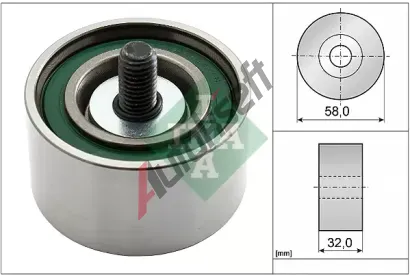 INA Vratn/vodc kladka - ozuben emen IN 532054010, 532 0540 10