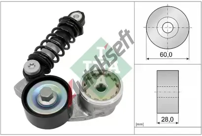 INA Napnk drkovho klnovho emenu IN 534073710, 534 0737 10