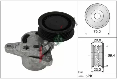 INA Napínák drážkového klínového řemenu IN 534082210, 534 0822 10 INA Napínák drážkového klínového řemenu IN 534082210, 534 0822 10