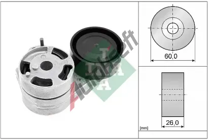 INA Nap�n�k dr�kov�ho kl�nov�ho �emenu IN 534093810, 534 0938 10