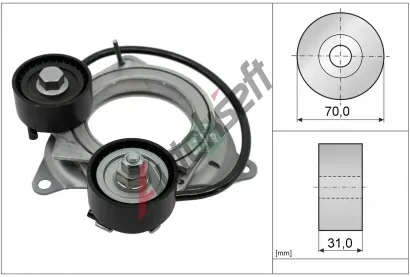 INA Nap�n�k dr�kov�ho kl�nov�ho �emenu IN 534101110, 534 1011 10