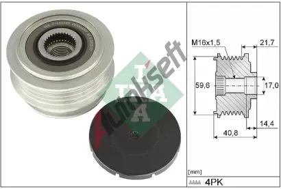 INA Alterntorov volnobka IN 535037110, 535 0371 10