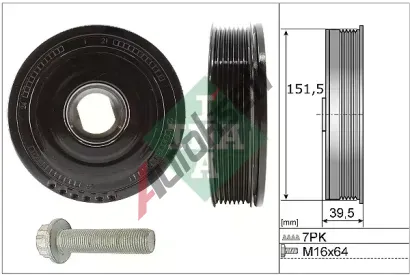 INA Sada emenice klikov hdele IN 544017720, 544 0177 20