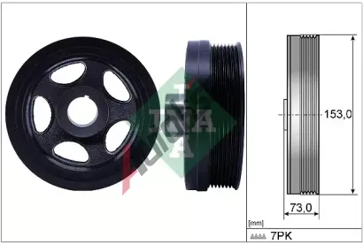 INA emenice klikovho hdele IN 544018310, 544 0183 10