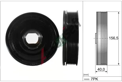 INA emenice klikovho hdele IN 544018710, 544 0187 10