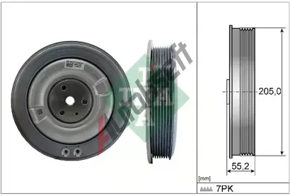 INA �emenice klikov�ho h��dele IN 544050610, 544 0506 10
