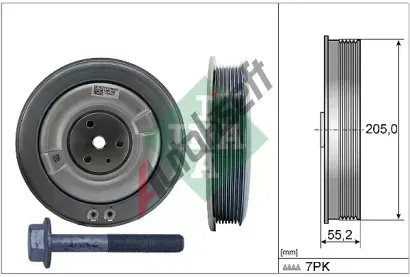 INA Sada �emenice klikov� h��dele IN 544050620, 544 0506 20