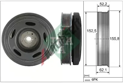 INA emenice klikovho hdele IN 544051610, 544 0516 10